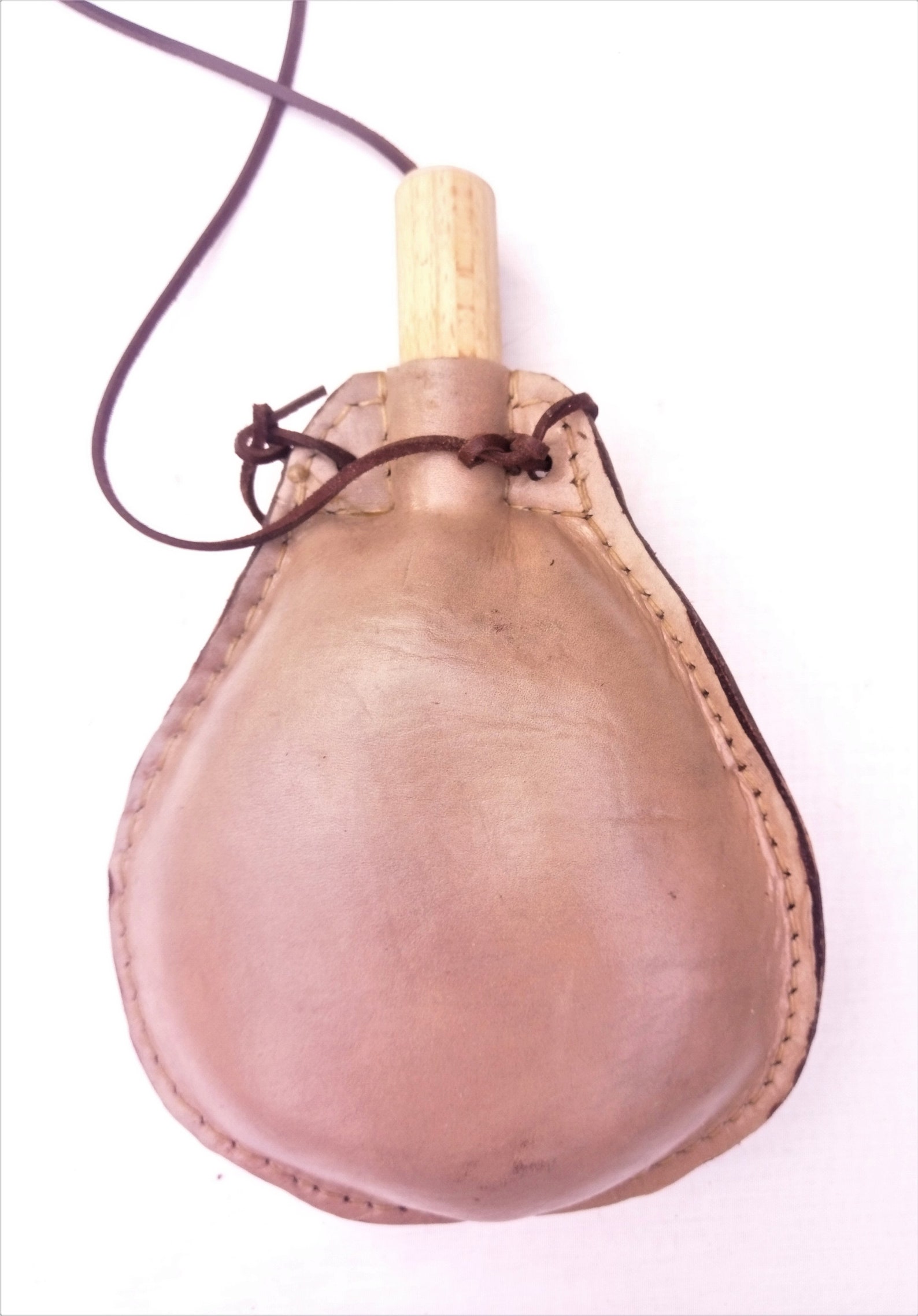 Waterskin lether bottle for water & wine handmade bota bag. Etsy