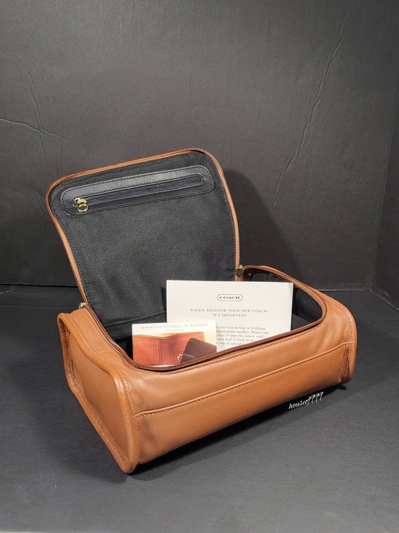 Rare Vintage Coach Travel kit, 5015, tan