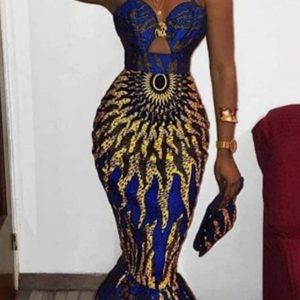 African prom dress, Ankara dresses for prom, prom 2022,African women clothing, Ankara fashion, Nigerian clothing, Ankara clothing