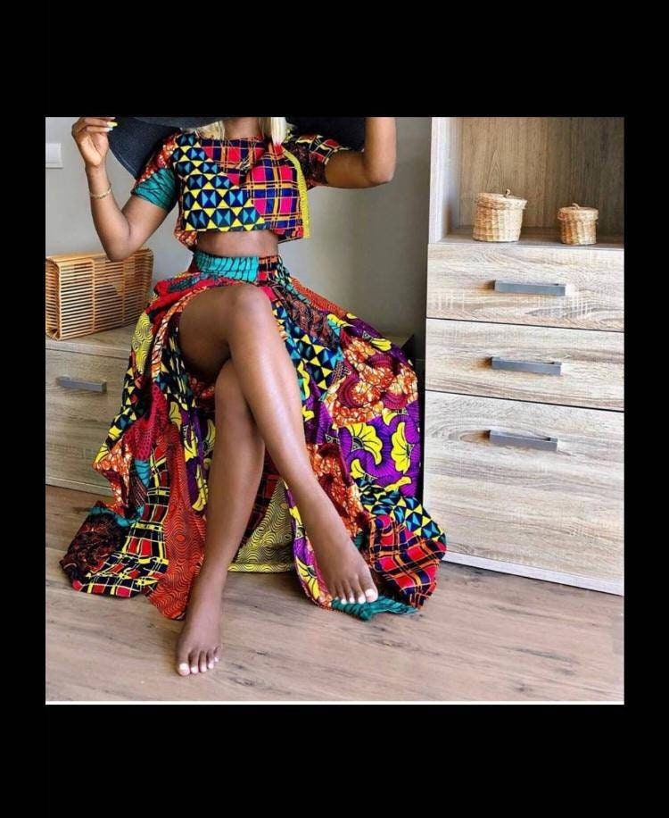 African Beach Dress Etsy