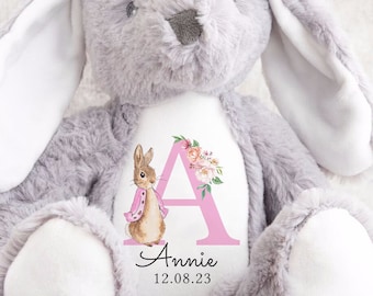 Personalised Teddy | New Baby Gift | Peter Rabbit | Flopsy | Gifts for Grandchildren | Baby Boy | Baby Girl | Bunny Rabbit | Custom Name