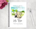 Personalised Notebook | Teacher Gifts | Teacher Planner | Diary Notepad | Winnie the Pooh | Premium Cover Birthday | Keyworker | Custom Text product logo