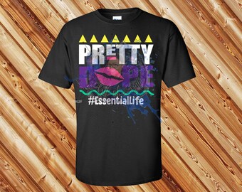 Pretty Dope Essential Life svg|png|jpeg|lips|cutting file|instant download|