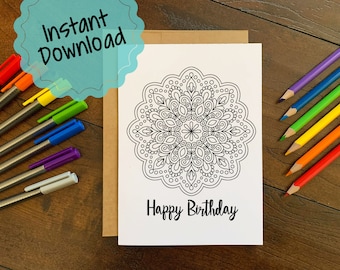 Color Pencils: Funny Birthday Card