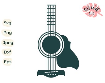 Guitar Svg Etsy