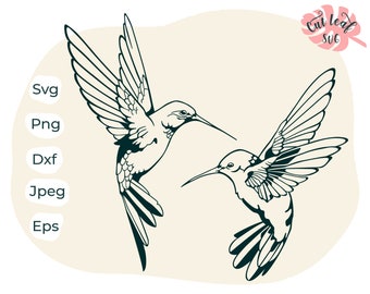 Hummingbird svg, Hummingbird clipart, hummingbird cut file, bird svg, humming bird svg, hummingbird vector, hummingbird print