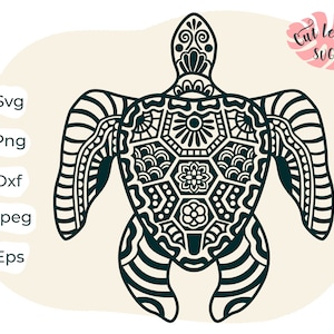 Sea turtle svg, turtle svg,  zentangle svg, beach svg, summer svg, mandala svg, sea turtle clipart, turtles svg, ocean svg, sea life svg