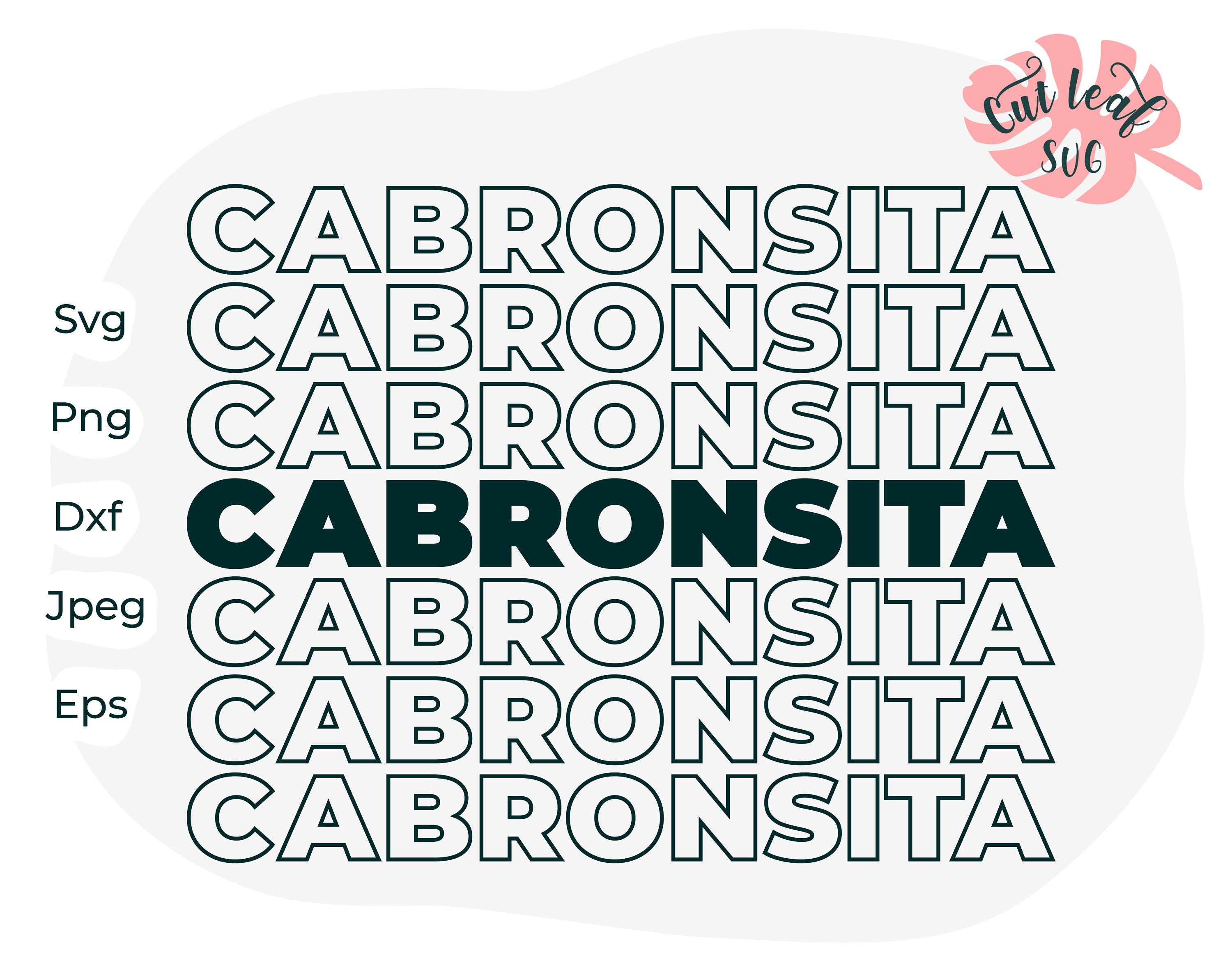Download Cabronsita svg Sarcastic svg mexican svg cabroncita latina | Etsy