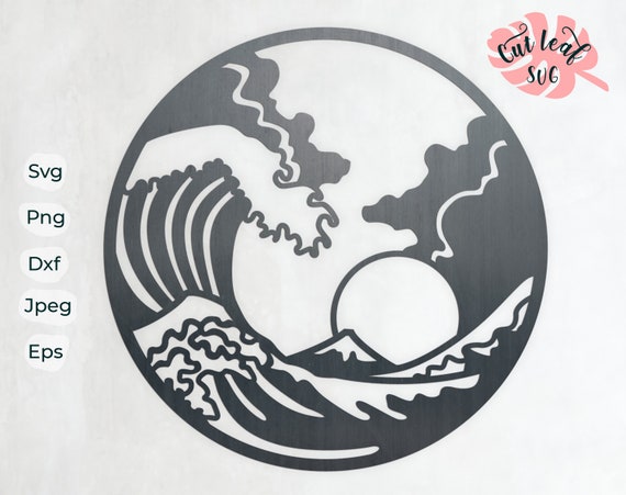 Free Free 159 Mountain Wave Svg SVG PNG EPS DXF File