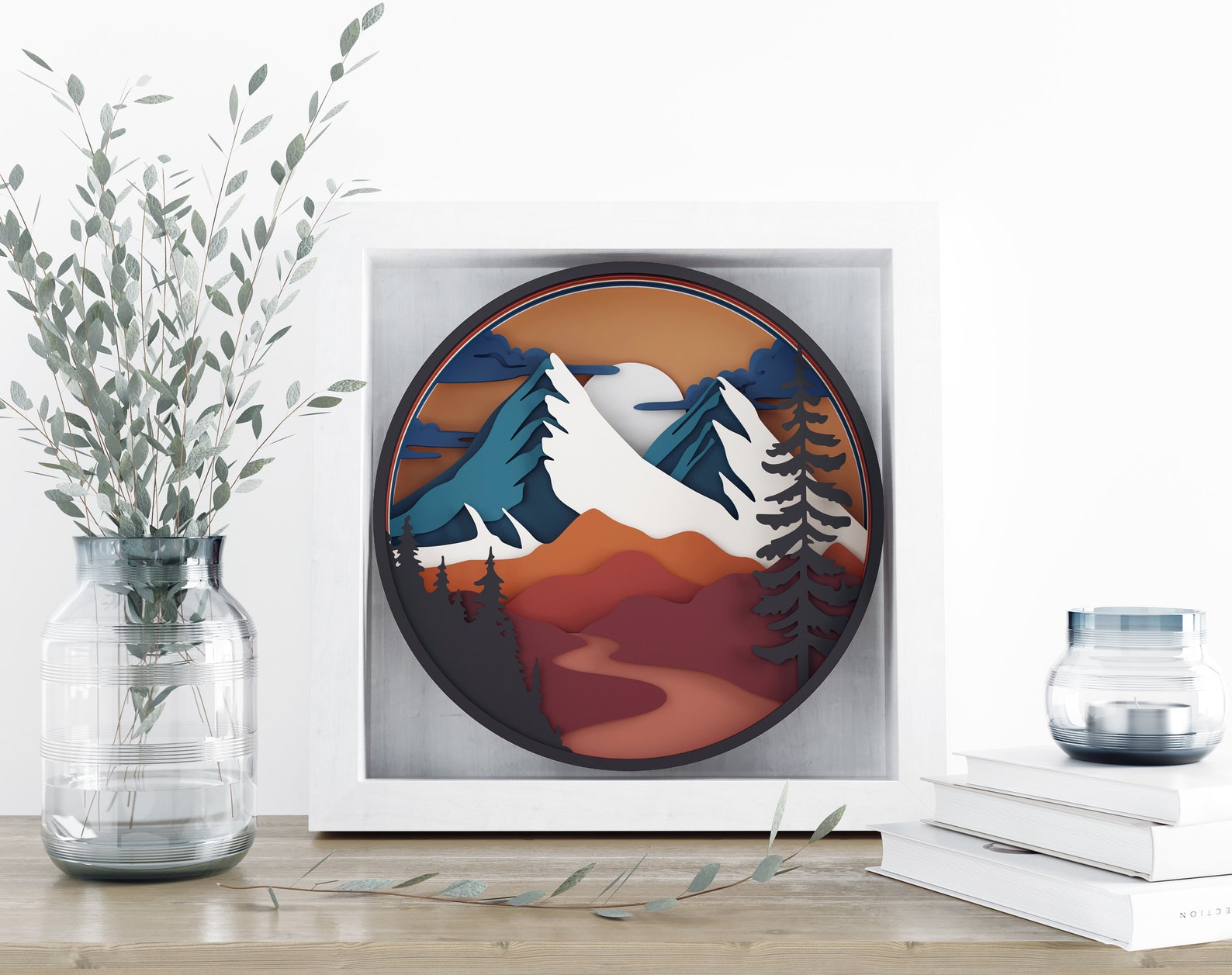Free Free 261 Mountain Layered Svg SVG PNG EPS DXF File