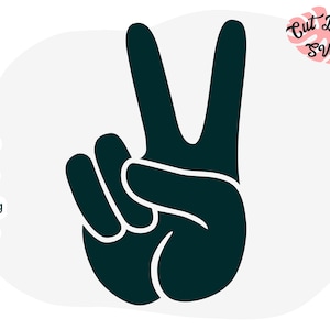 Peace hand svg, peace sign svg, hippie svg, peace hand gesture svg, peace svg