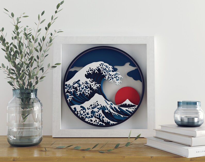 Free Free Layered Svg For Shadow Box 890 SVG PNG EPS DXF File