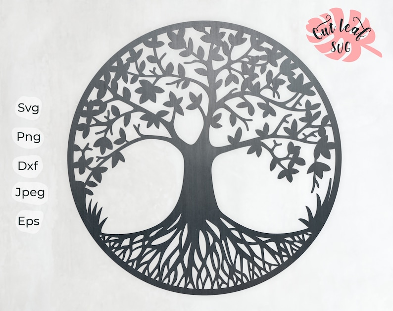 Download Tree of life svg dxf files for plasma cnc files for wood ...