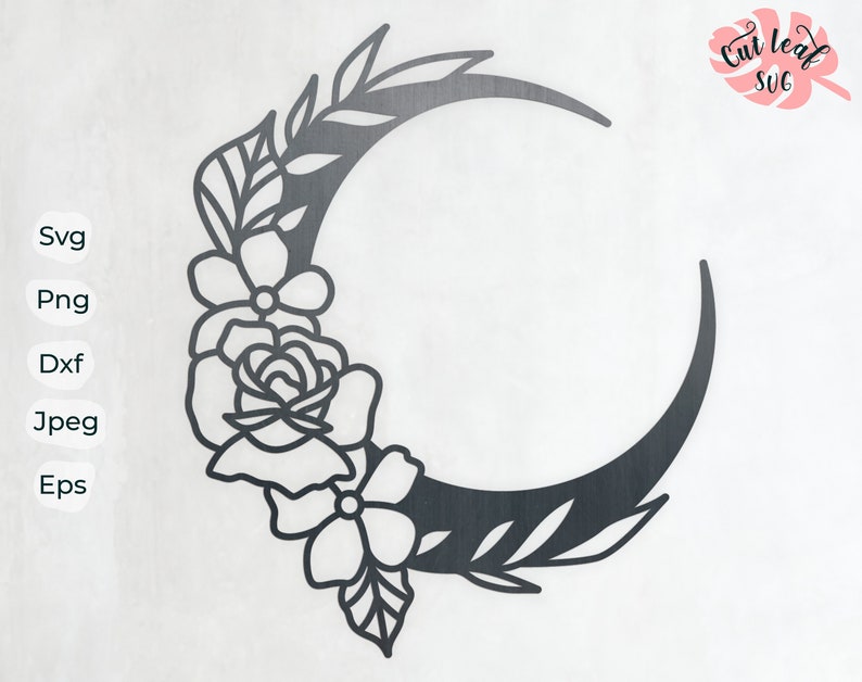Free Free 86 Flower Moon Svg SVG PNG EPS DXF File