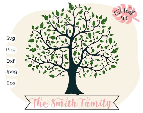 Download Family Tree Dxf Monogram Svg