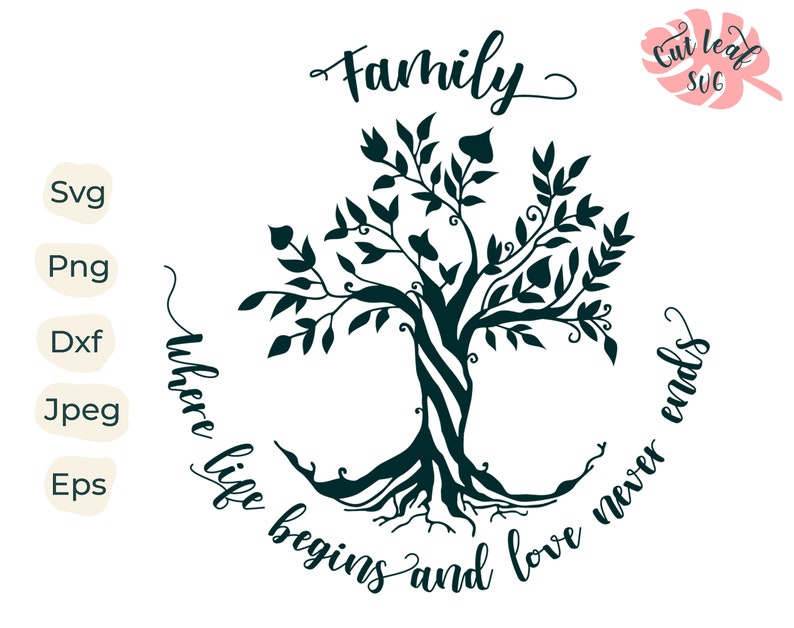 Download Family tree svg tree svg family svg tree of life svg tree | Etsy