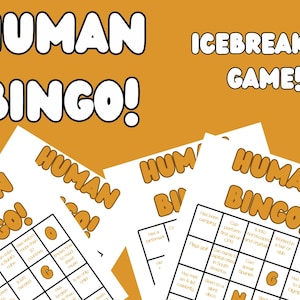 Human Bingo! Icebreaker Game