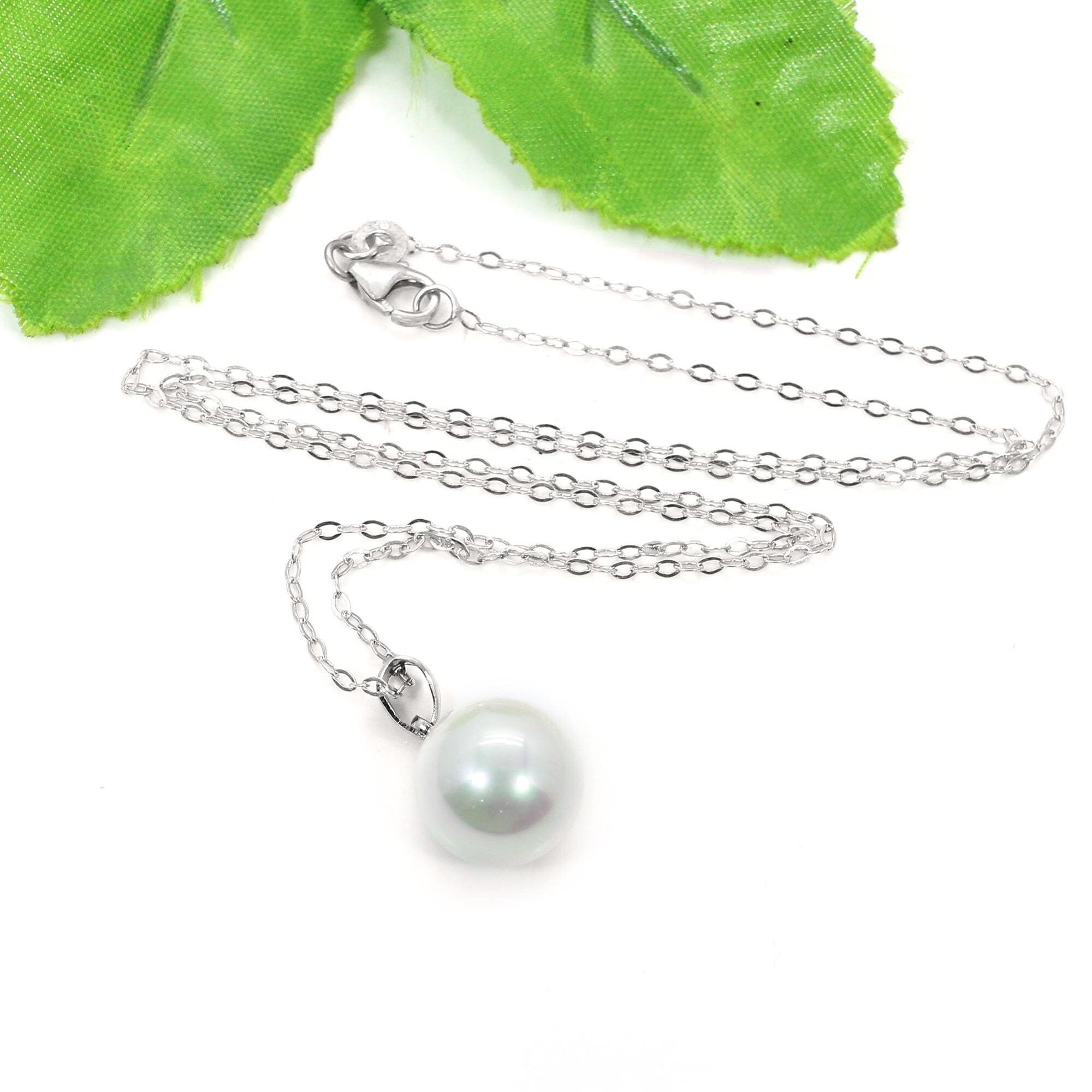 Antieke zilveren hanger ketting, abstracte boho-sieraden, casual chic zilver en leer, minimalistische ketting, moderne ambachtelijke sieraden - België