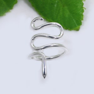 Snake Ring, Serpent Ring, Snake Jewelry, Animal Ring, Statement Ring, Snake Silver Ring, Adjustable Ring, Vintage Gift
