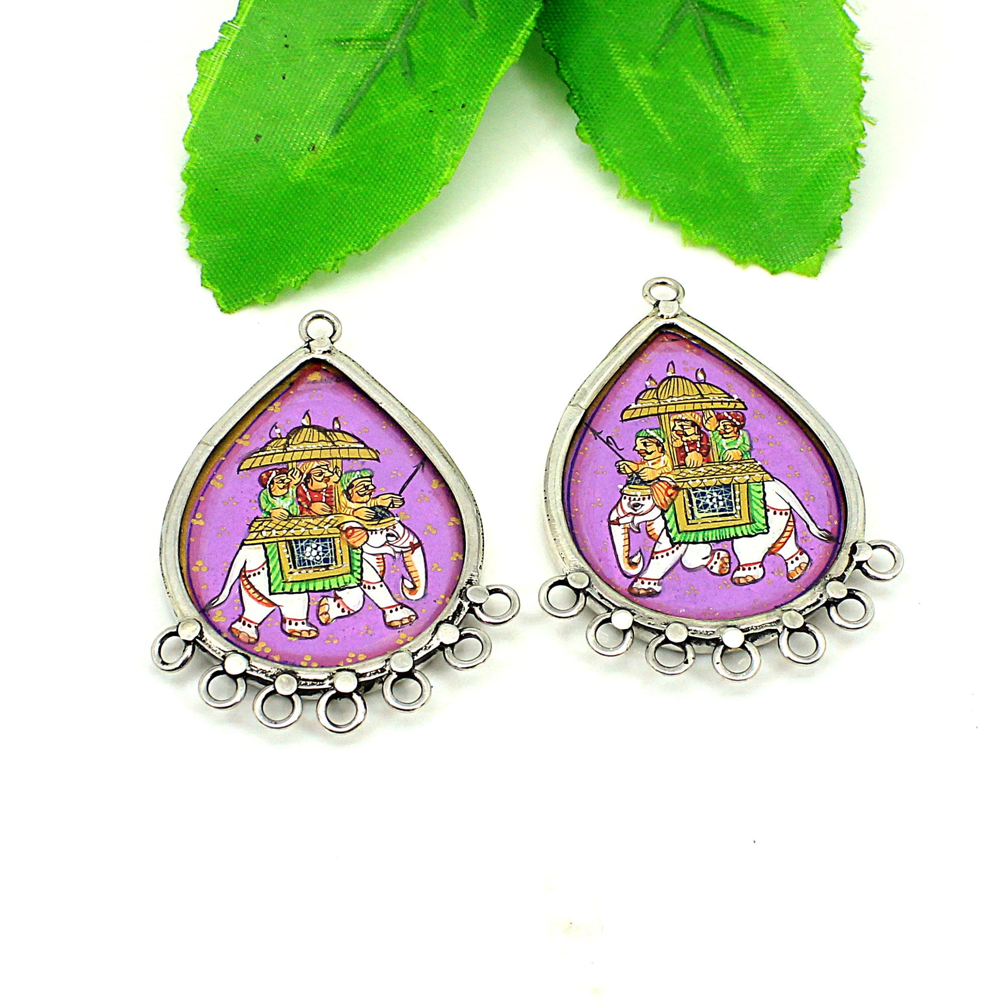 Rajasthani Jewelry Painting Jewelry Handmade Jewelry For Etsy