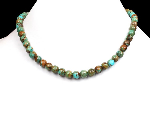 Mexican turquoise necklace deals