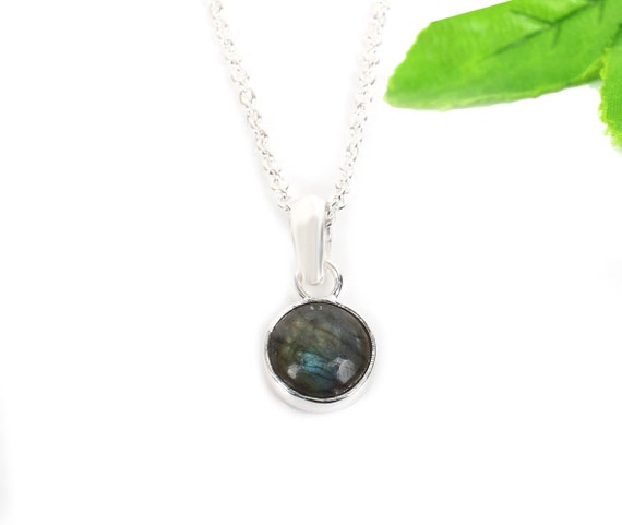 Collana con ciondolo avvolto in filo di pietra del sole: gioielli in rame Sunburst - Italia