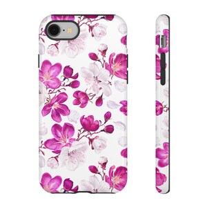 Floral Tough Phone Cases | Durable Protection, Flower Design, Gift for Her, Trendy Accessory, Spring Style