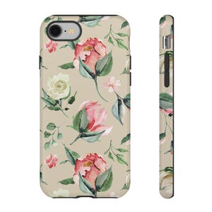 Floral Tough Phone Cases | Durable Protection, Flower Design, Gift for Her, Trendy Accessory, Spring Style