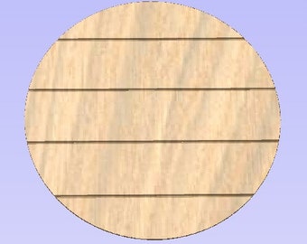 18x1/2" inch Faux Shiplap wood circle / nursery circle sign / rustic wood circle / wooden circle sign