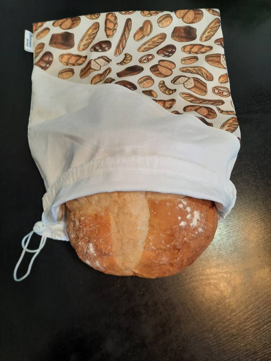 Washable and reusable bread bag Etsy