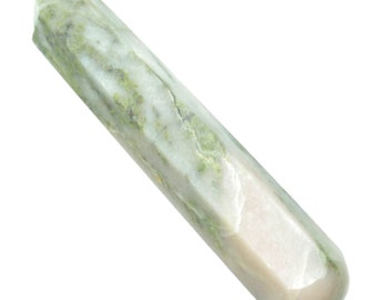 Bâton de massage (bâton de guérison) en marbre onyx poli