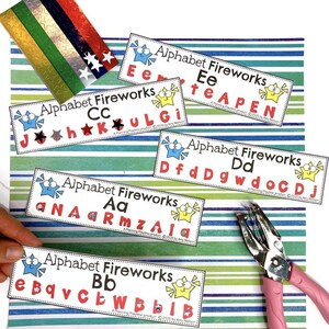 4th Of July Activities, Preschool Printables, Learning Letters, Alphabet Matching Game, Preschool Activities, Alphabet Activity