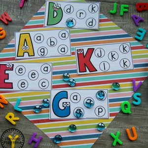 Preschool Printables, Learning Letters, Alphabet Matching Game ...