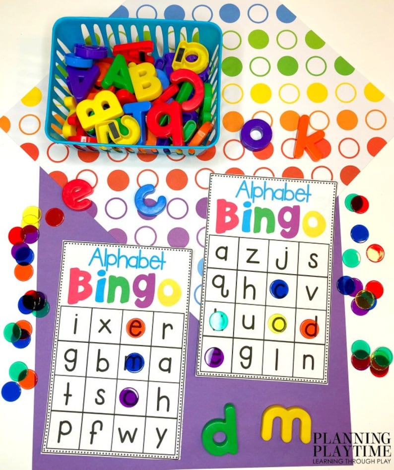 Preschool Printables Alphabet Printables Alphabet Game | Etsy