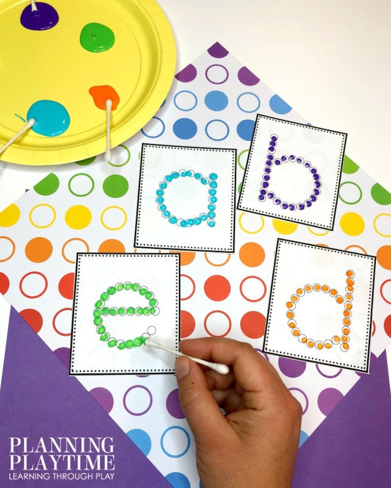 Preschool Printables Alphabet Printables Alphabet Game - Etsy