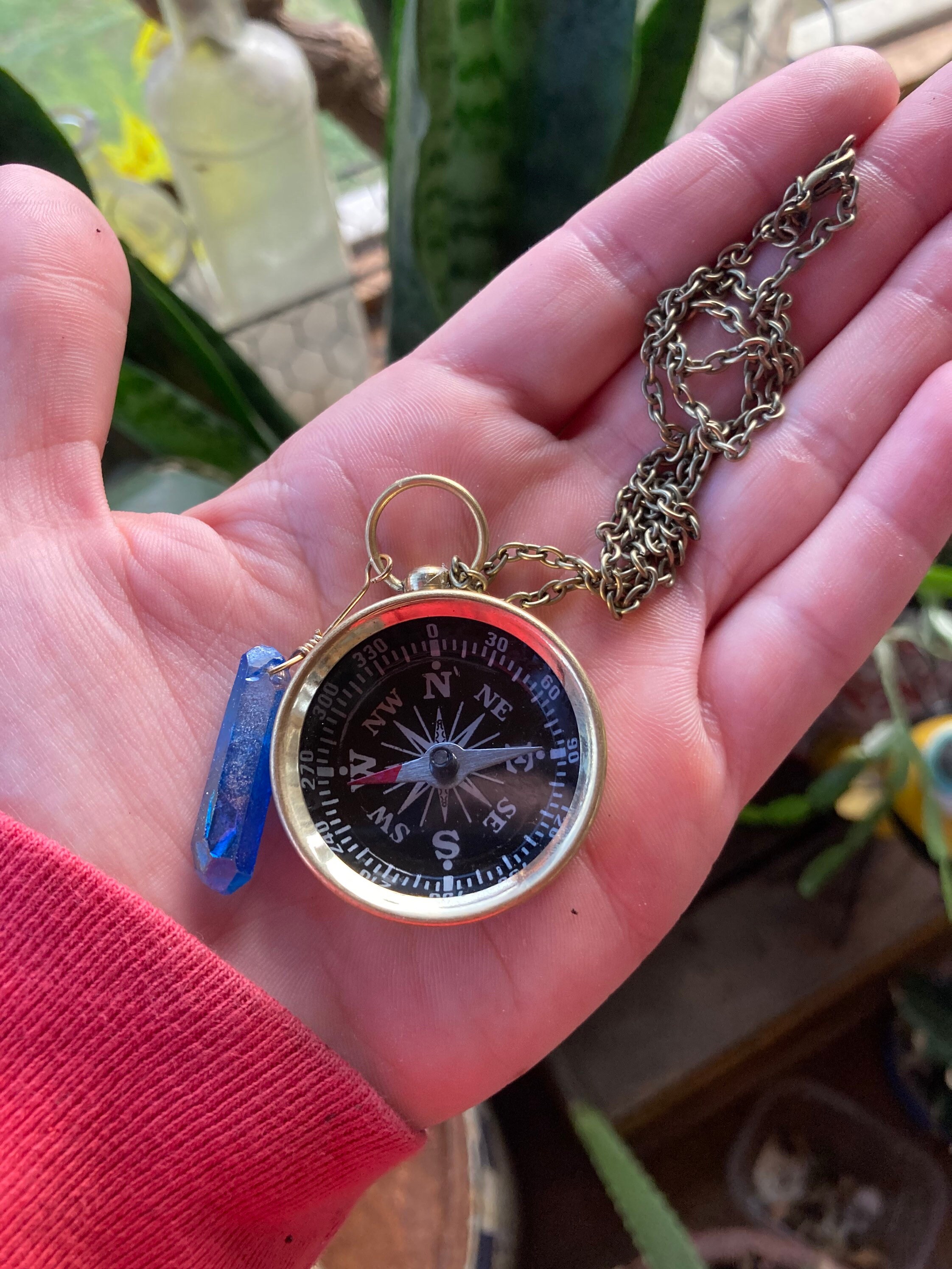 Pedernal Supervivencia Brújula De Bolsillo Mini Supervivencia Y