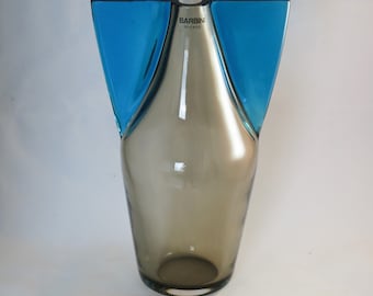 Murano glass vase with wings. Flavio Barbini.