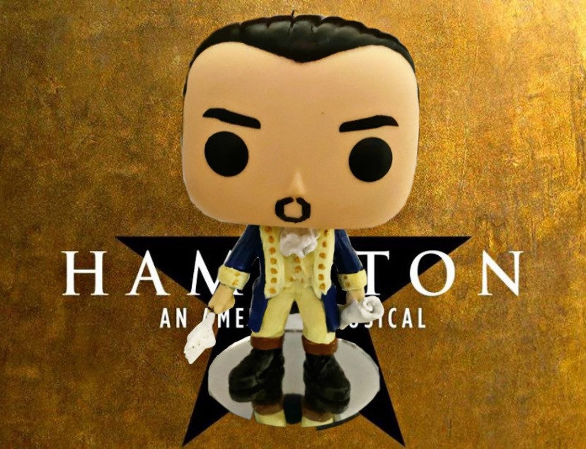 Alexander Hamilton Custom Funko Pop Etsy