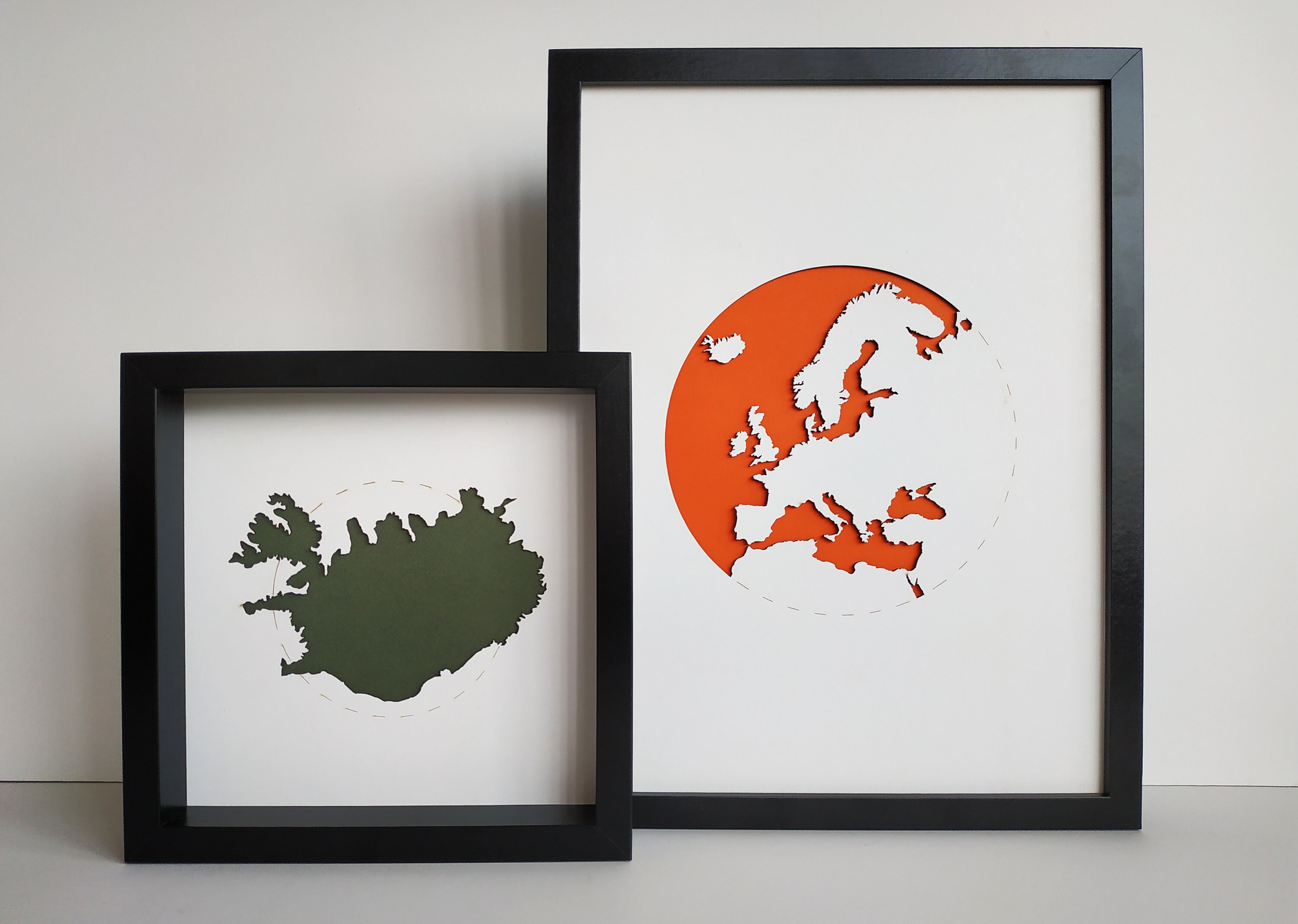 European Wall Art Europe Map 3D Wall Art European Home Etsy