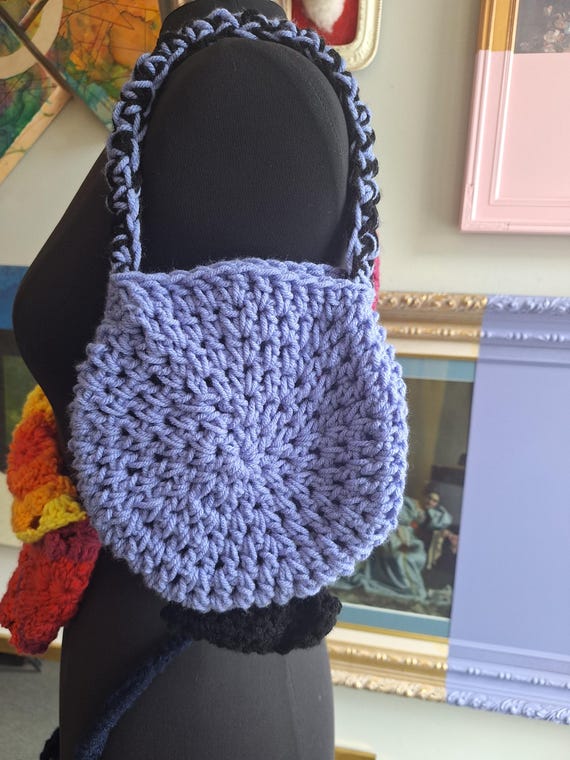 Purple Crystal Ball Mini Tote | Halloween tote