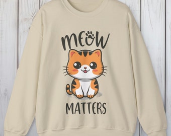 Animal Rescue Shirt: Cat Adopt Sweatshirt for Kitten Welfare, Supportive Gift for Cat Enthusiasts, Comfy Pullover