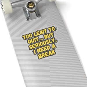 Funny Office Quote Meme Sticker - Workplace Humor Vinyl Decal for Laptop & Desk - Perfect Coworker Gift image 7