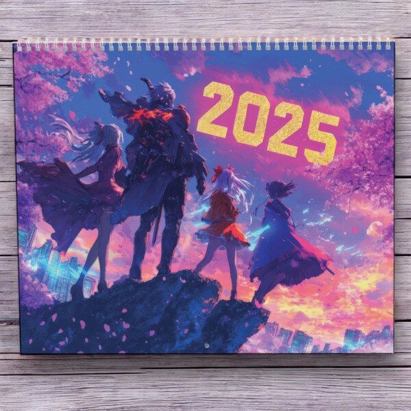 One Piece 2025 Calendar Etsy