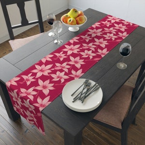 Beautiful Floral Pattern Table Runners - A Stylish Accessory for Your Home