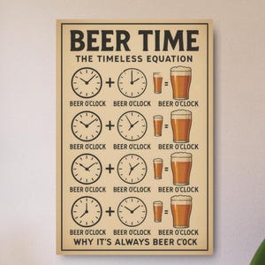 Funny Retro Beer Metal Art Sign, Vintage Wall Decor for Mancave, Rustic Bar Plaque, Pub Hanging Sign, Brewery Humor Artwork
