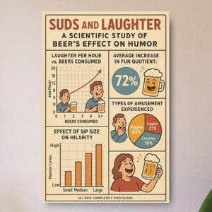 Humorous Vintage Beer Metal Art Sign for Mancave - Vintage Bar Wall Decor, Rustic Tavern Plaque, Brewery Artwork, Pub Hanging Sign