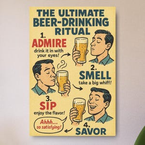 Humorous Vintage Beer Metal Art Sign for Mancave, Retro Bar Wall Decor, Rustic Tavern Plaque, Brewery Artwork, Pub Hanging Sign