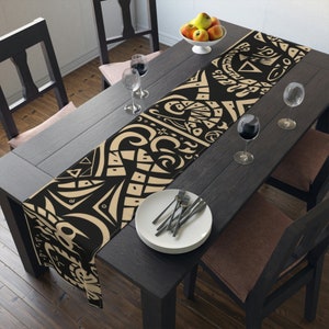 Tribal Pattern Table Runner | Table Decor |  Housewarming Gift | Cotton Tablecloth | Cotton Table Runner |  Traditional Table Runner