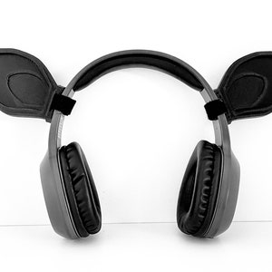 Cow Ears for Headphones, Headset & Cosplay Props.  Twitch Streamer Gaming Headset Attachment
