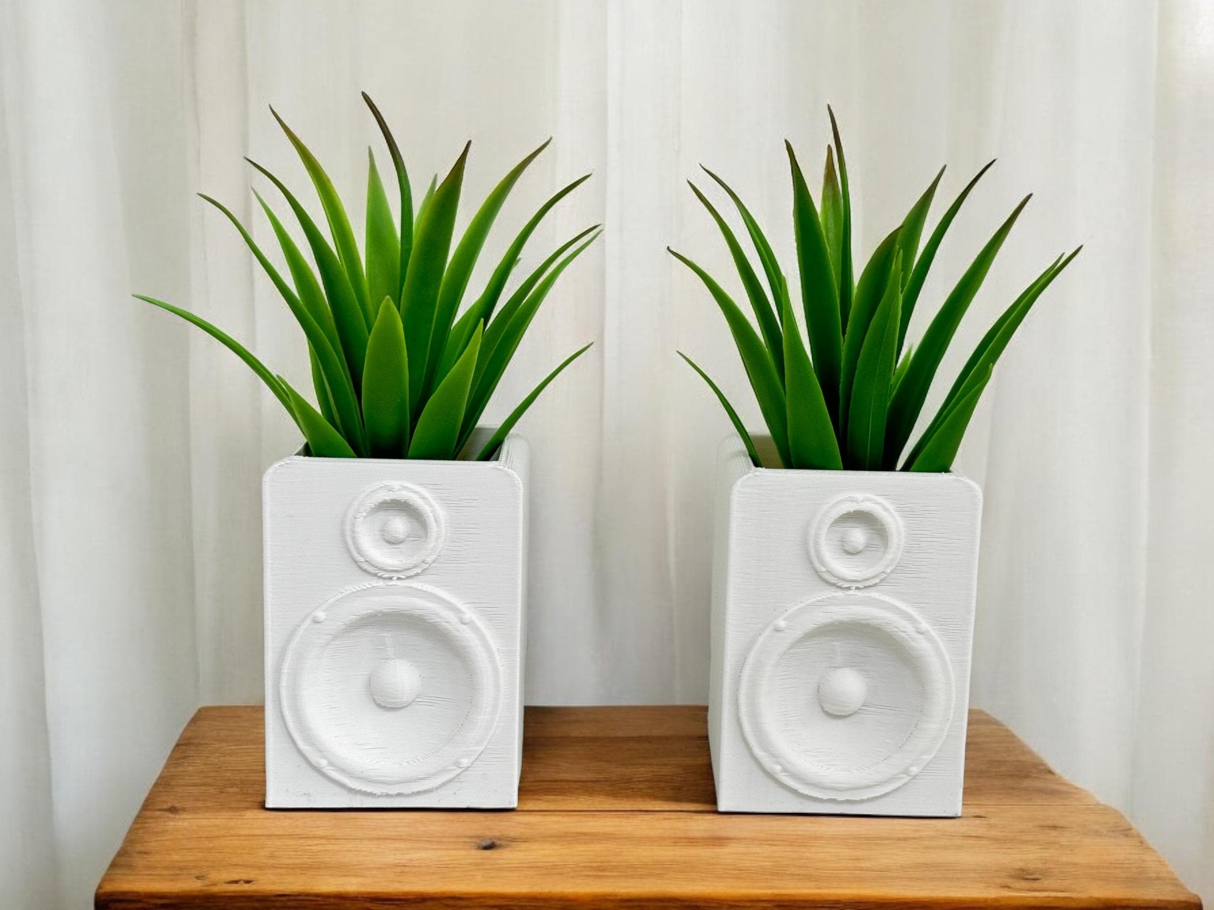 Music Speaker Air Plant Holder. Succulent Planter / Airplant